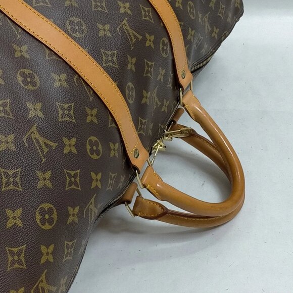 Louis Vuitton LV Boston Bag Keepall 55 Brown Monogram 799-072425 - Picture 6 of 9
